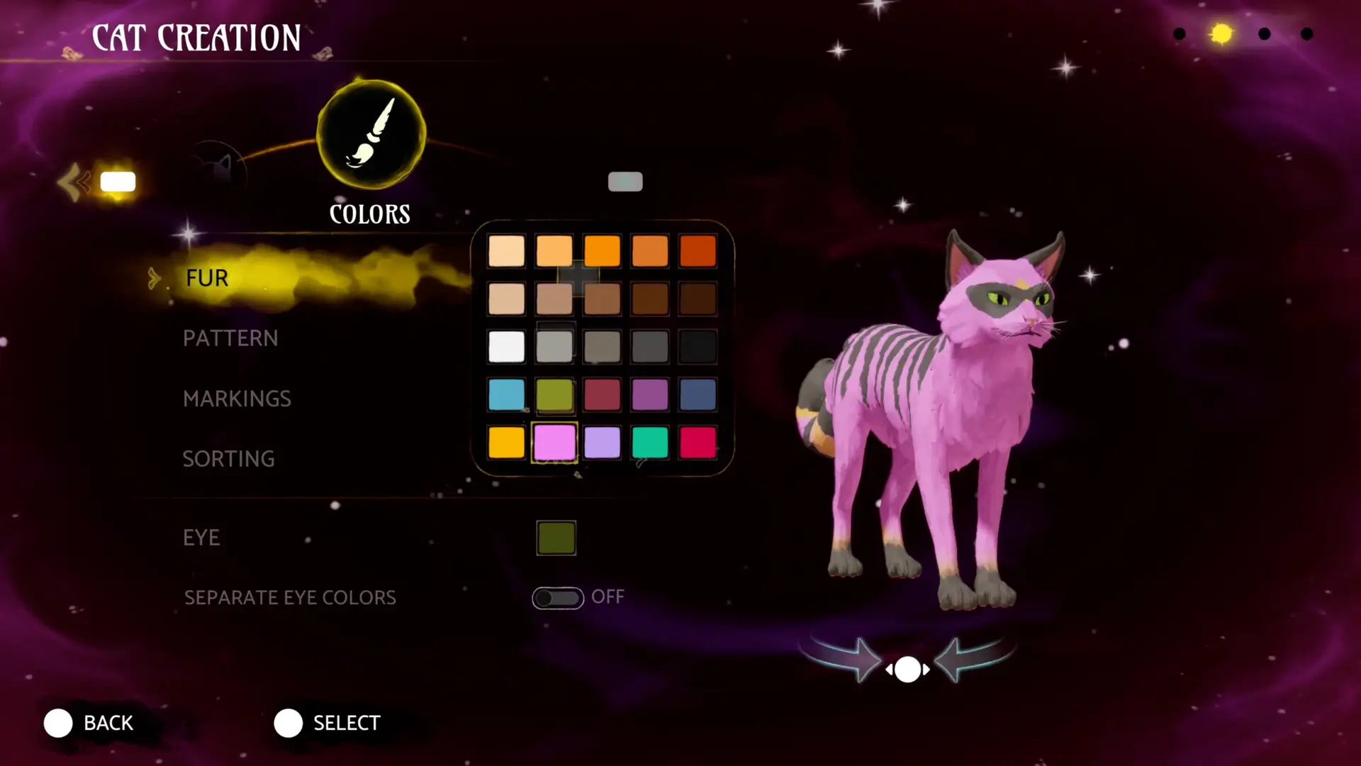 Warrior Cats: Clans of the Forest official pre-release media — Den and customization
