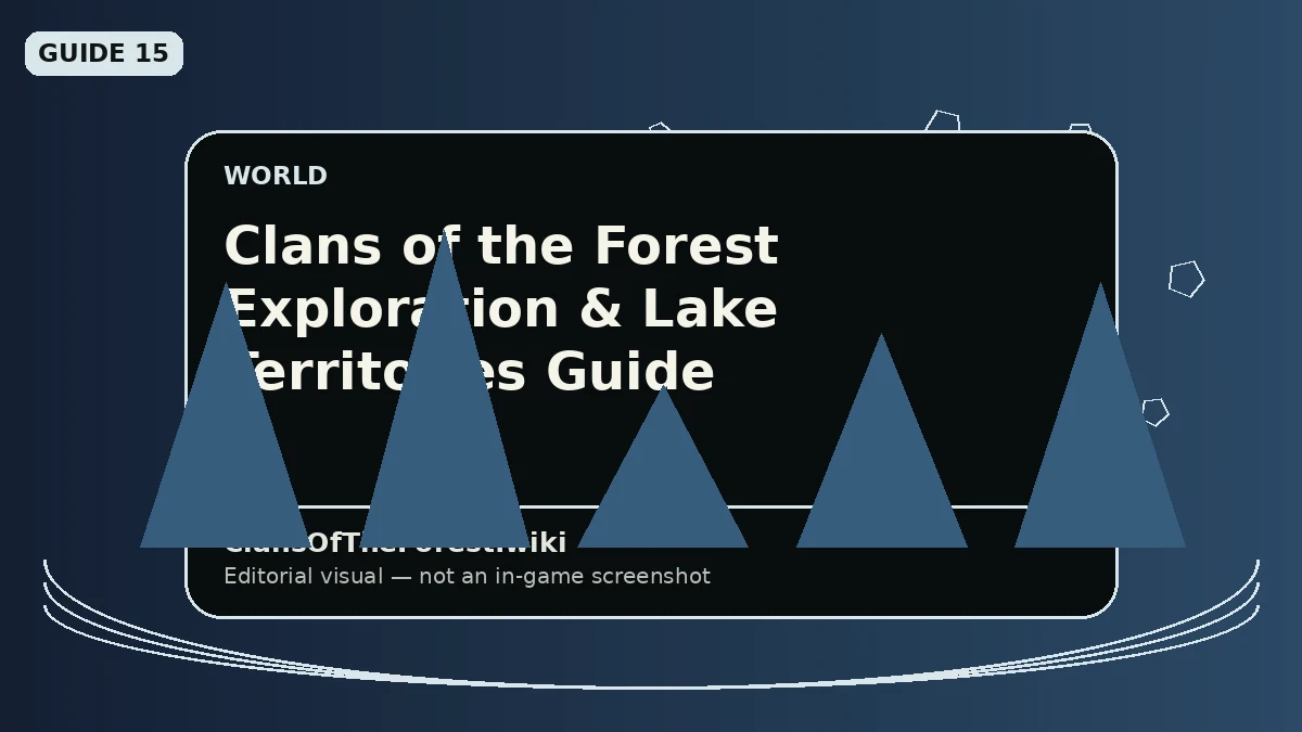 RiverClan Territory in Clans of the Forest