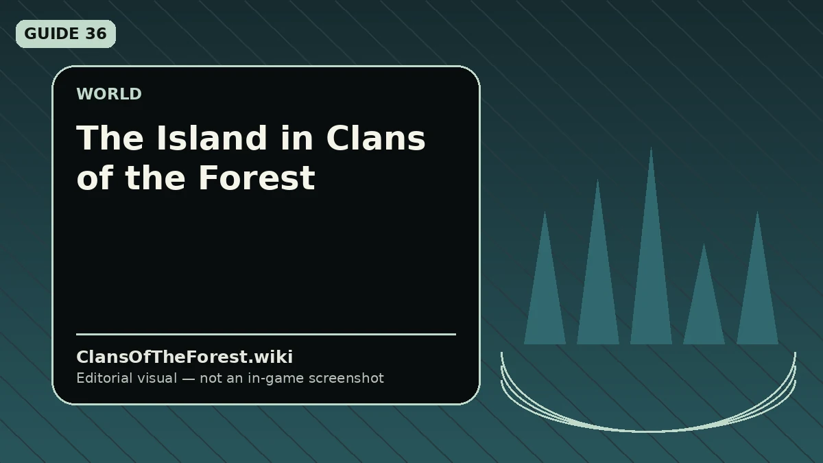 The Island in Warrior Cats: Clans of the Forest