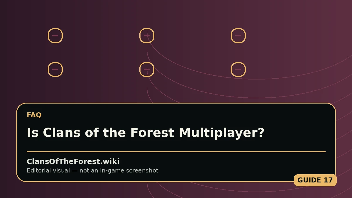 Editorial visual for Is Warrior Cats: Clans of the Forest Multiplayer?