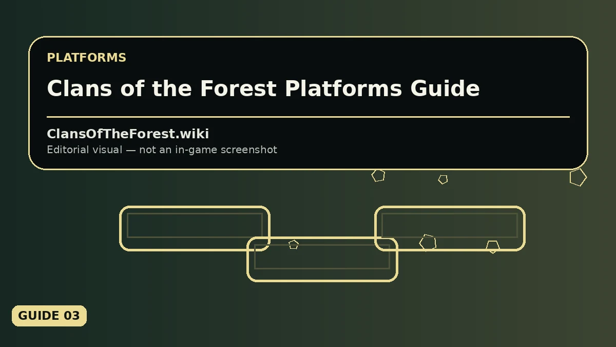 Editorial visual for Warrior Cats: Clans of the Forest Platforms Guide
