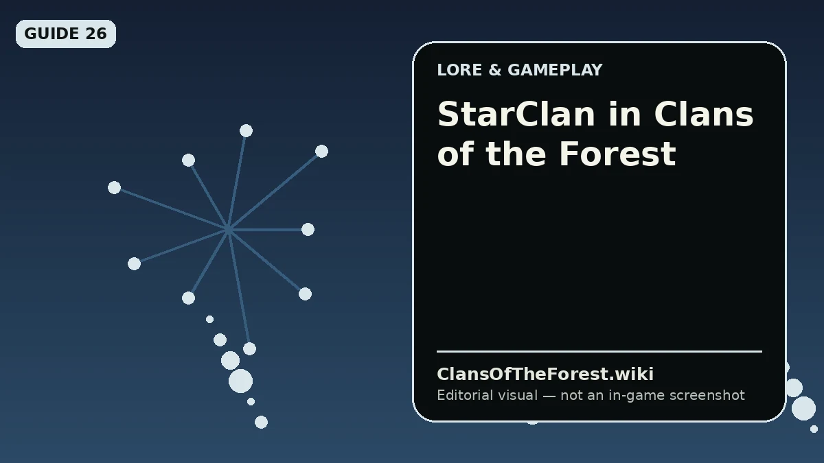 Editorial visual for StarClan in Warrior Cats: Clans of the Forest